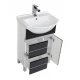 Тумба под раковину Aquanet Доминика 60 00171684, цвет фасада белый