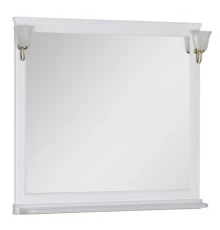 Зеркало Aquanet Валенса 110 00180291, цвет белый матовый