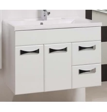 Тумба под раковину Акватон Диор 80, 1A167801DR010, белая