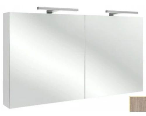 Зеркальный шкаф Jacob Delafon Rythmik 120 см, EB798-E10 цвет Квебекский Дуб
