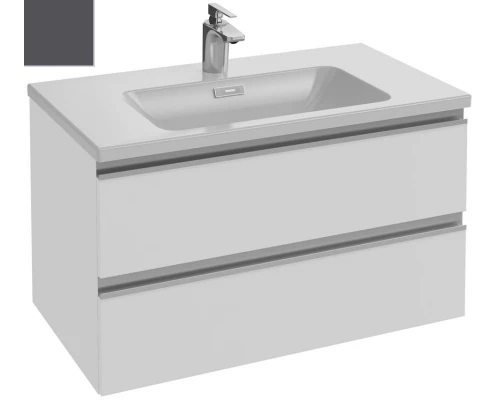 Тумба под раковину Jacob Delafon Vox 80 см, EB2028-RA-442, цвет - серый антрацит