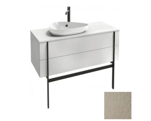 Тумба под раковину Jacob Delafon Nouvelle Vague 100 см, EB3040-NR2, цвет - коричневая кожа