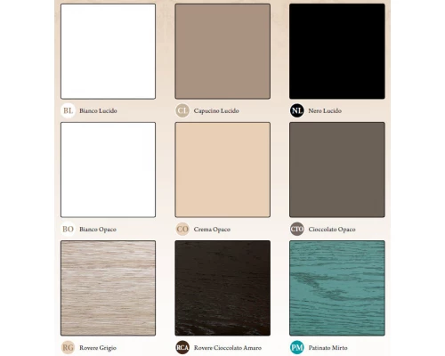 Тумба под раковину BelBagno Marino MARINO-650-2C-SO-RG-P, 65 х 45 х 55 см, Rovere Grigio - светлое дерево