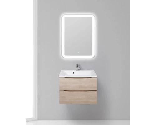 Тумба под раковину BelBagno Marino MARINO-650-2C-SO-RG-P, 65 х 45 х 55 см, Rovere Grigio - светлое дерево