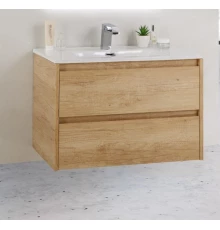 База под раковину BelBagno KRAFT 39-700/390-2C-SO-RNN 70 cм подвесная с 2 ящиками, Rovere Nebrasca Nature