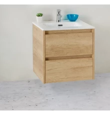 База под раковину BelBagno KRAFT 39-600/390-2C-SO-RNN 60 cм подвесная с 2 ящиками, Rovere Nebrasca Nature