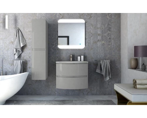 Тумба под раковину Cezares Vague 54854 69 см подвесная, цвет grigio lucido