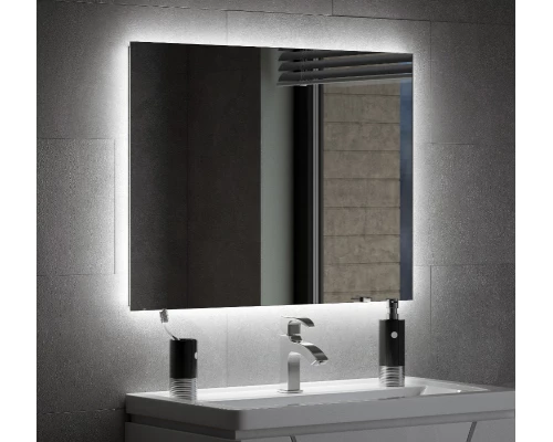 Зеркало Corozo Фоссо с LED-подсветкой, сенсор, 80 х 60 см, подвесное, SD-00001188