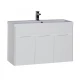 Тумба под раковину Aquanet Латина 100 00179637, цвет фасада белый