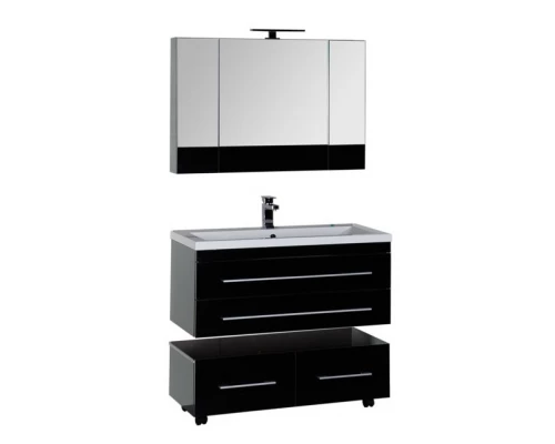 Тумба под раковину Aquanet Верона 90 подвесная 00172335, цвет белый