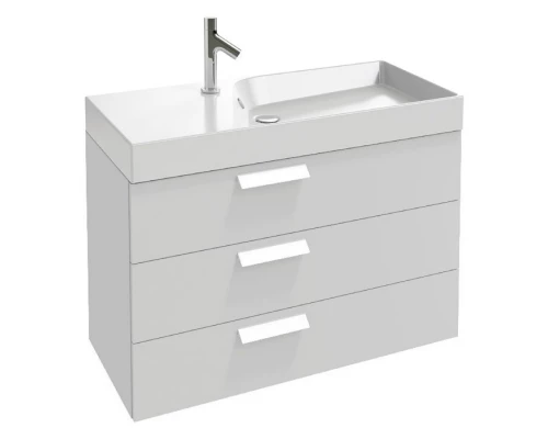 Тумба для раковины Jacob Delafon Rythmik EB1309-G1C цвет Белый Бриллиант