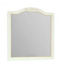Зеркало Migliore Malaga PS.MLG-SP107.ADO, 107х117 см, цвет Avorio/Dorato (отсутствует упаковка)
