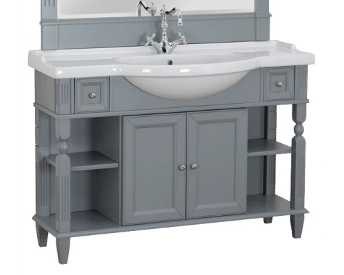 Тумба под раковину Migliore Kantri 26746, 120 см, цвет Antracite Anticato