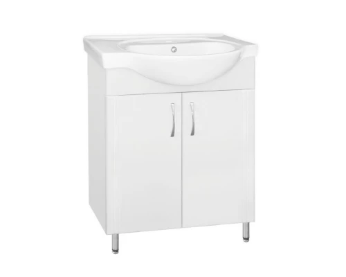 Тумба под раковину Style Line Эко Стандарт №23 70 ЛС-00000105, 70 см, напольная, белая