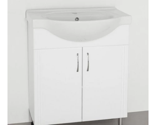 Тумба под раковину Style Line Эко Стандарт №23 70 ЛС-00000105, 70 см, напольная, белая