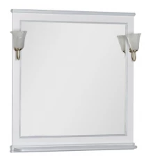 Зеркало Aquanet Валенса 100 00180290, цвет белый матовый