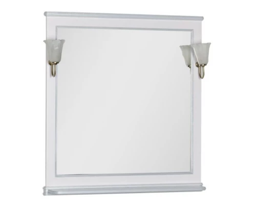 Зеркало Aquanet Валенса 100 00180290, цвет белый матовый