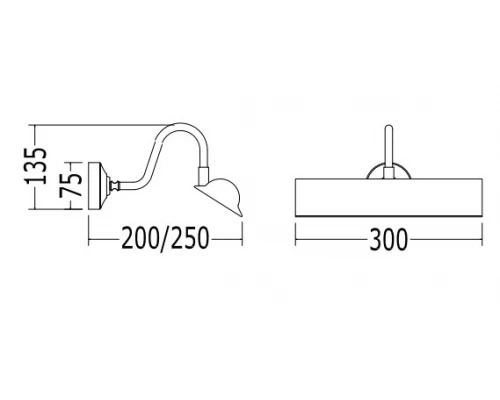 Светильник Devon&Devon Argo DGLG30CR, хром