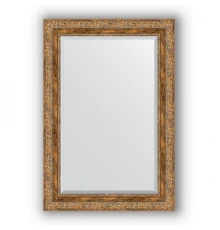 Зеркало в багетной раме Evoform Exclusive BY 3436 65 x 95 см, виньетка античная бронза