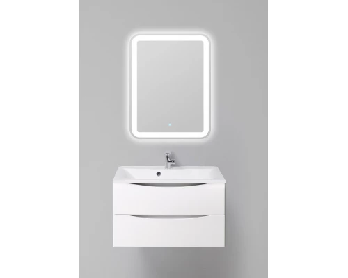 Тумба под раковину BelBagno Marino MARINO-800-2C-SO-BL-P, 80 х 45 х 55 см, Bianco Lucido - белый глянец