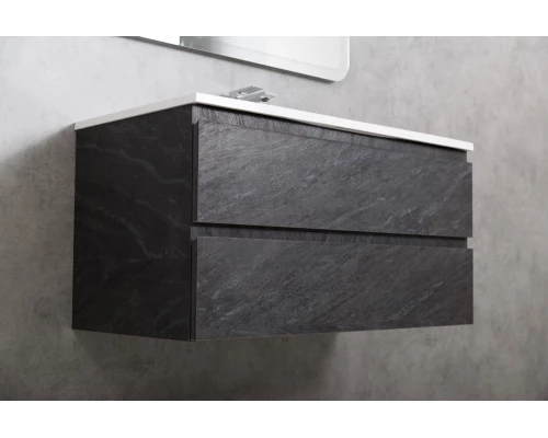 Тумба под раковину Cezares Molveno MOLVENO-100-2C-SO-ANTR подвесная