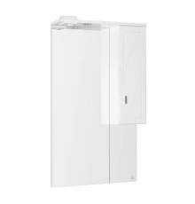 Зеркало-шкаф Style Line Лана 600/С СС-00002254, 60 см, подвесное, правое, с подсветкой, белое