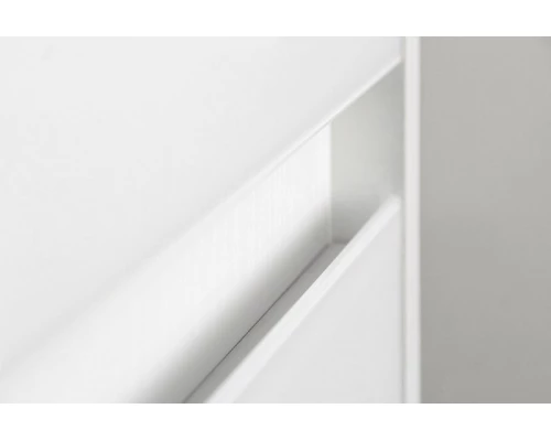 Тумба Style Line Монако ЛС-00000634 Plus, 80 см подвесная, осина/белый лакобель