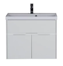 Тумба под раковину Aquanet Латина 80 00179638, цвет фасада белый
