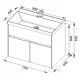 Тумба под раковину Aquanet Латина 80 00179638, цвет фасада белый