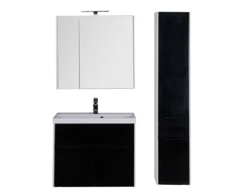 Тумба под раковину Aquanet Латина 80 00179638, цвет фасада белый