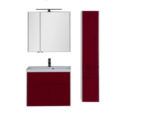 Тумба под раковину Aquanet Латина 80 00179638, цвет фасада белый