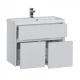 Тумба под раковину Aquanet Латина 80 00179638, цвет фасада белый