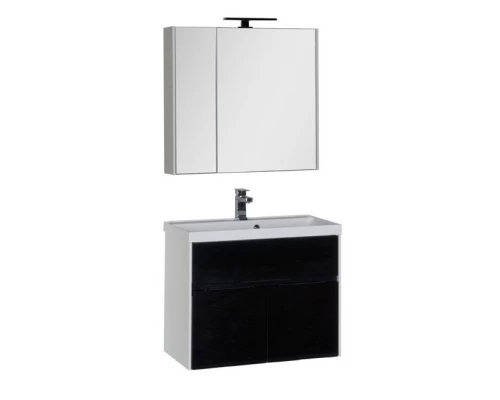 Тумба под раковину Aquanet Латина 80 00179638, цвет фасада белый