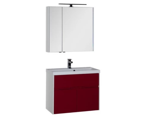 Тумба под раковину Aquanet Латина 80 00179638, цвет фасада белый