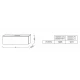 Тумба под раковину Jacob Delafon Stillness 120 см, EB2001-G1C, подвесная, цвет - белый