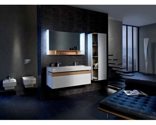 Тумба под раковину Jacob Delafon Terrace 120 EB1188-M61, мягкий черный, подвесная