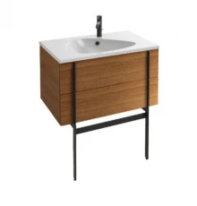 Тумба под раковину Jacob Delafon Nouvelle Vague 100 см, EB3032-E16, цвет - ореховое дерево