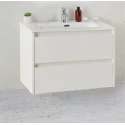 Тумба под раковину BelBagno KRAFT 39-700/390-2C-SO-BO 70 cм подвесная с 2 ящиками, Bianco Opaco Тумба под раковину BelBagno KRAFT 39-700/390-2C-SO-BO 70 cм подвесная с 2 ящиками, Bianco Opaco