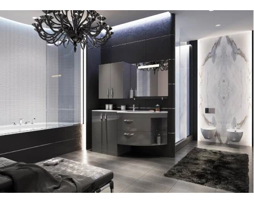 Шкаф для стиральной машинки De Aqua Трио Люкс 185076