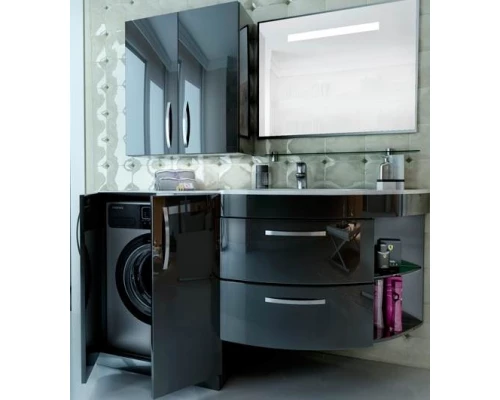 Шкаф для стиральной машинки De Aqua Трио Люкс 185076