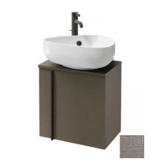 Тумба под раковину Jacob Delafon Nouvelle Vague 45 см, EB3045D-E73, цвет - фактурный дуб, правая