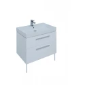 Тумба под раковину Aquanet Nova Lite 75, 2 ящика, белый глянец (242262) Тумба под раковину Aquanet Nova Lite 75, 2 ящика, белый глянец (242262)