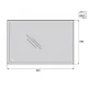 Зеркало с подсветкой BelBagno SPC-GRT-750-800-LED-TCH, 75 х 80 см, сенсорный выключатель
