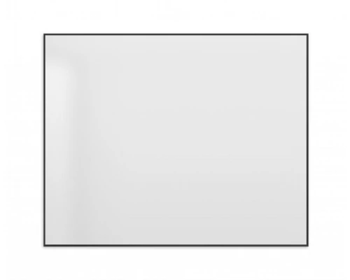 Зеркало BelBagno SPC-AL-1000-800 Nero, 100 х 80 см, алюминиевая рама чёрная