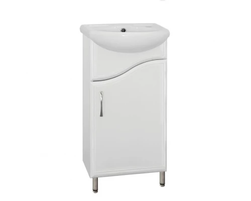 Тумба под раковину Style Line Эко Волна №2 40 ЛС-00000093, 40 см, напольная, белая