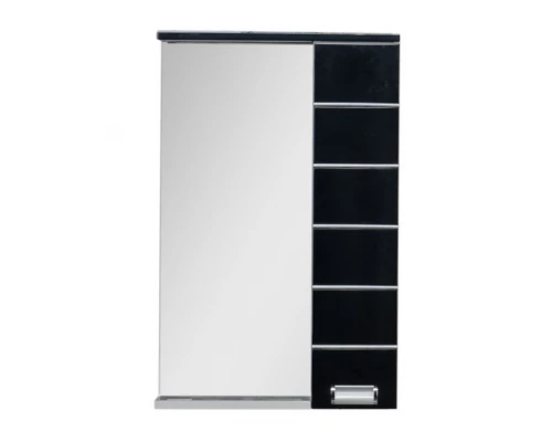 Зеркало-шкаф Aquanet Доминика 60 Led 00171918, цвет фасада белый, правый