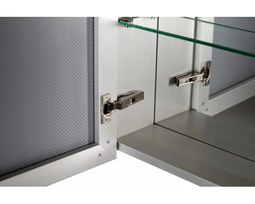 Зеркальный шкаф De Aqua Алюминиум 50 AL 501 050 G золото фацет