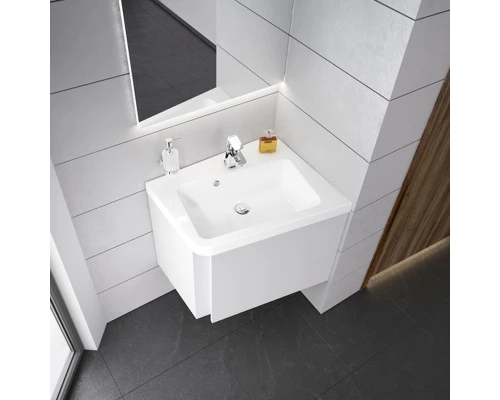 Тумба под раковину Ravak SD 10 угловая, левая/правая, 65 см, белая, X000000745/X000000748