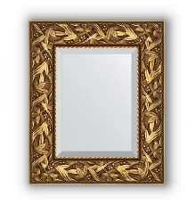 Зеркало в багетной раме Evoform Exclusive BY 3363 49 x 59 см, византия золото