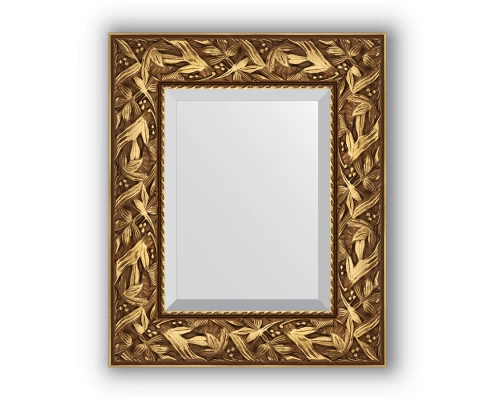 Зеркало в багетной раме Evoform Exclusive BY 3363 49 x 59 см, византия золото